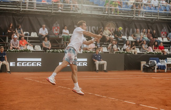 Frenchman Hugo Gaston, favorite no. 6, is the last player to qualify for the quarters at the Concord Iași Open.
