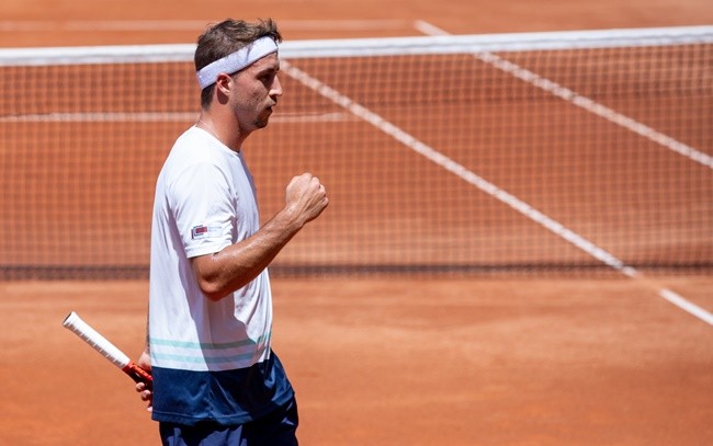 Hugo Gaston and Felipe Meligeni complete the "square of aces" at the Concord Iași Open 2021