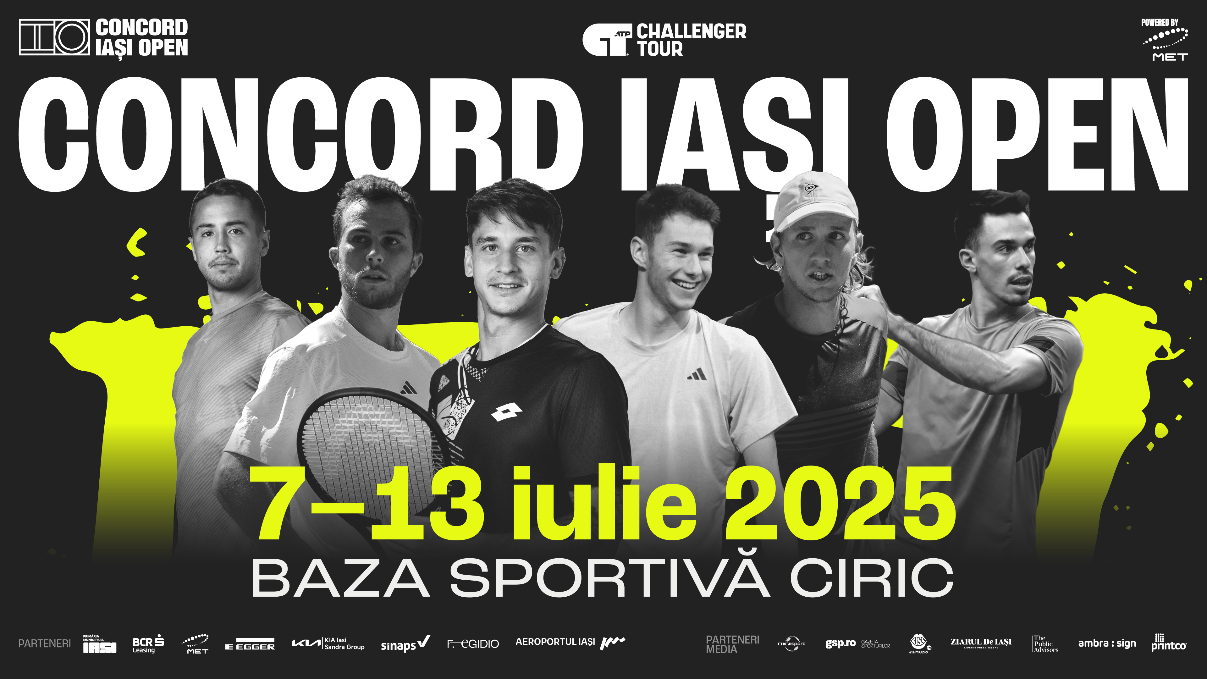 Only 17 days left until Concord Iași Open 2025 begins!