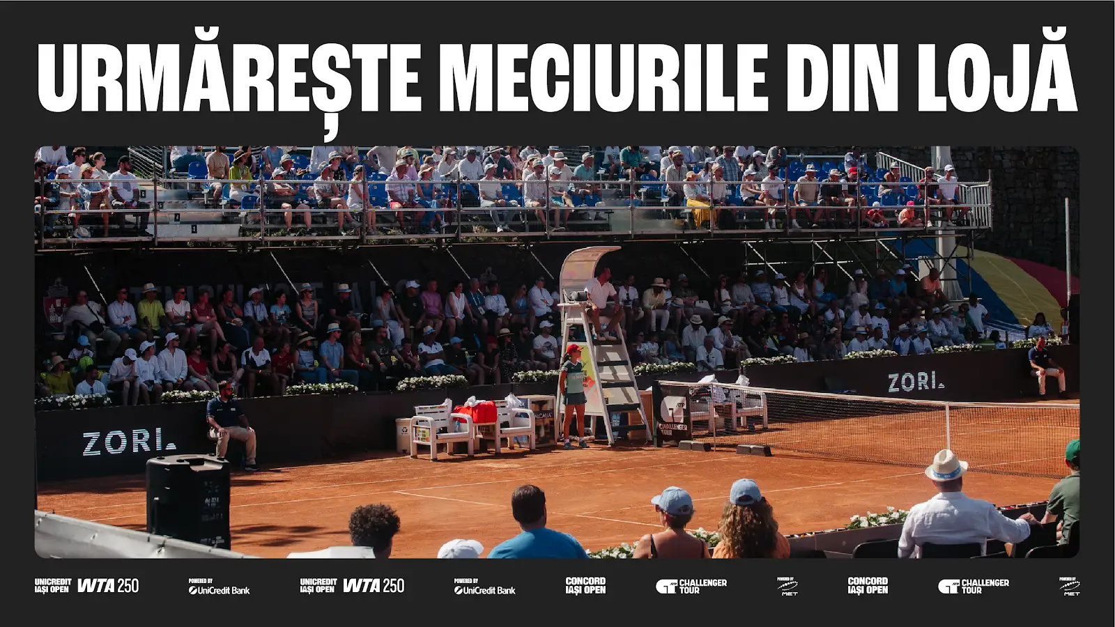 Watch the matches from the VIP box!